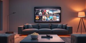 4K Ultra HD IPTV streaming jämförelse med HD på stor skärm