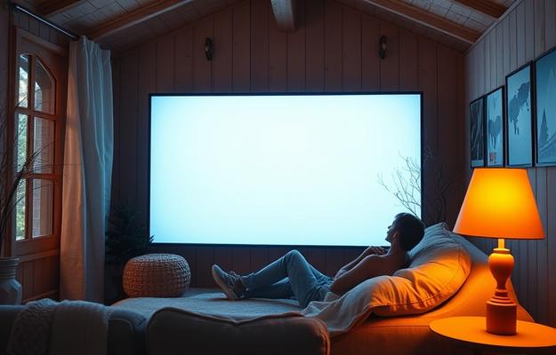 Diagnosing audio and video sync problems on an IPTV setup in a modern Scandinavian home.