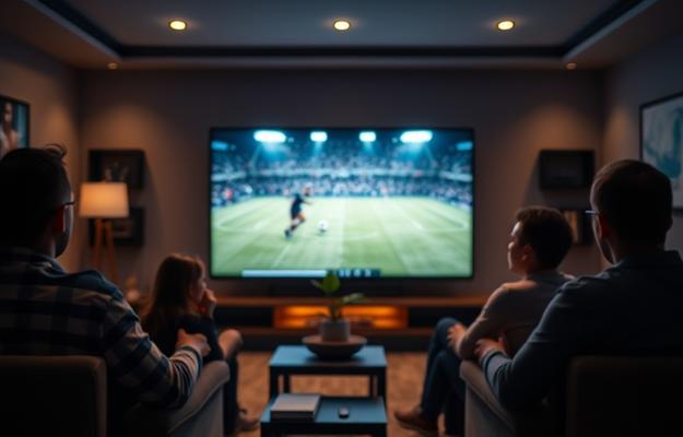 IPTV player interface on a Windows 11 computer, showcasing a seamless Nordic streaming experience