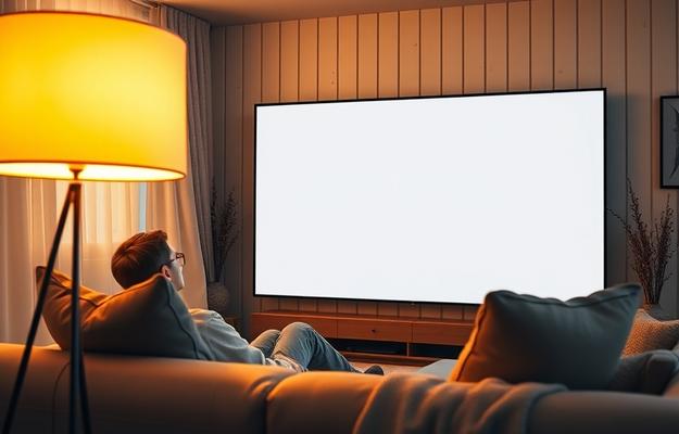 IPTV streaming on a Smart TV in a Nordic home