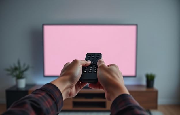 En Smart TV som visar en bra IPTV-ström