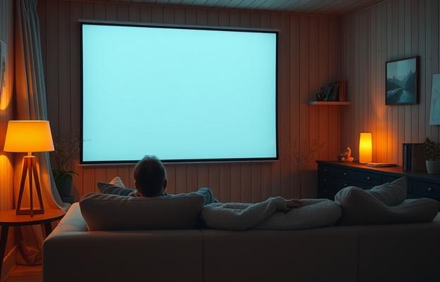 Smart TV som visar Nordisk IPTV 4K installation