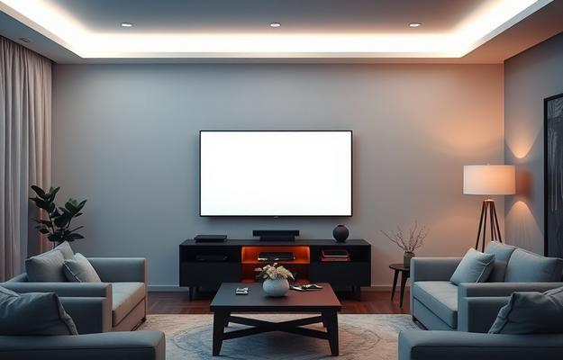 Nordisk IPTV 4K gränssnitt på en Smart TV - Premium IPTV Scandinavia