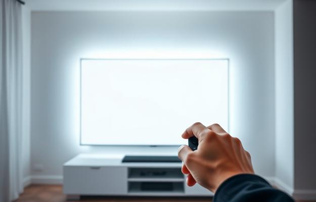 En familj tittar på Nordisk IPTV tillsammans i vardagsrummet