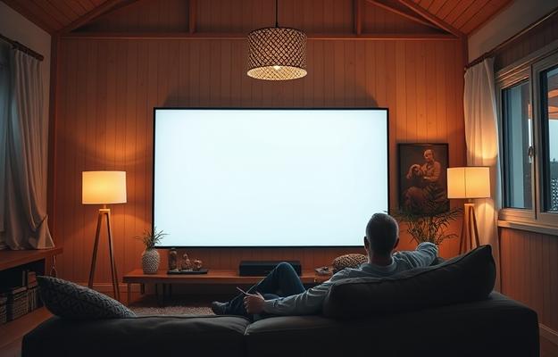 Tivimate interface on a Smart TV, highlighting the user-friendly design for Nordic IPTV users