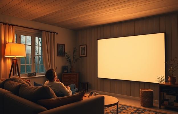 IPTV-installation i ett nordiskt hem, med fokus på användarvänlighet och 4K-kvalitet.