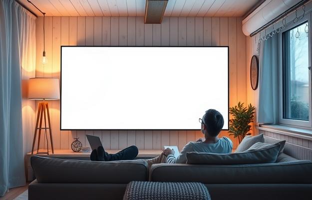 IPTV-box ansluten till en TV som visar en sportkanal, med fokus på användarvänlighet i Norden.