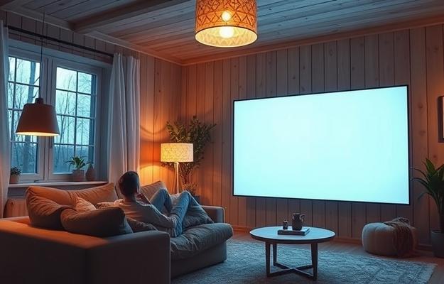 Apple TV med Nordisk IPTV 4K app ikonen.