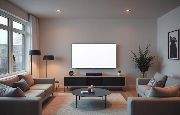 Nordisk IPTV 4K gränssnitt på en TV skärm.