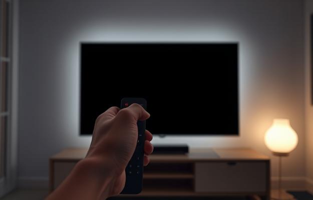 Nordisk IPTV 4K gränssnitt på en Smart TV