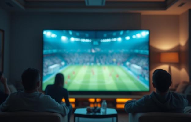 Nordisk IPTV 4K streamar en ishockeymatch i hög upplösning, perfekt för tittare i Sverige och Finland.