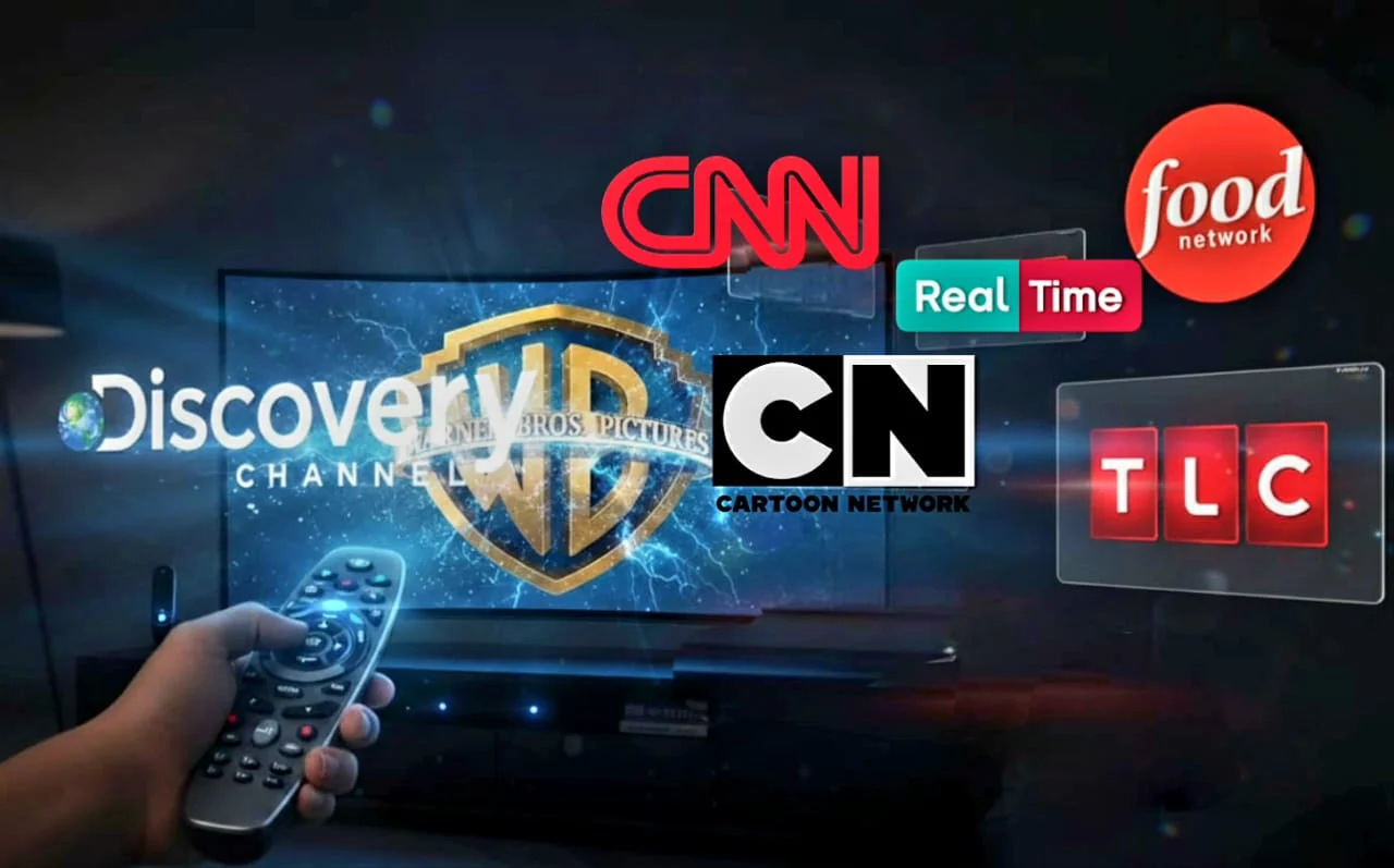 IPTV streaming interface on Smart TV