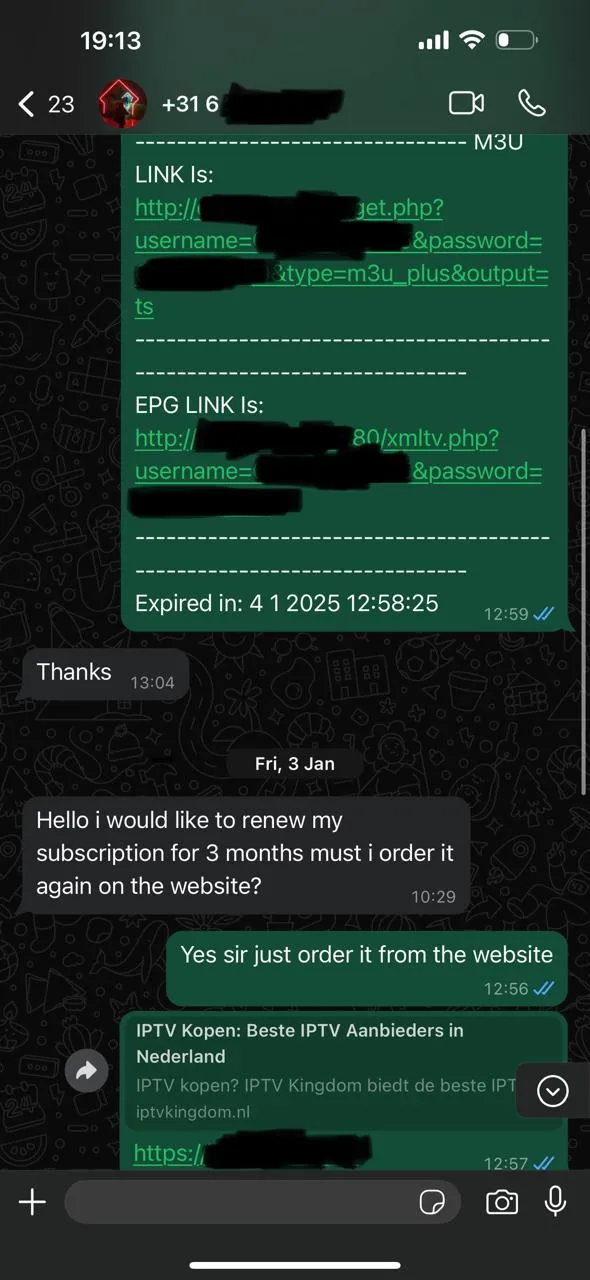 Customer review – excellent 4K quality